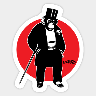 Monkey-2 Sticker